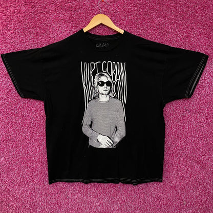 Kurt Cobain Portrait Tshirt size Large
