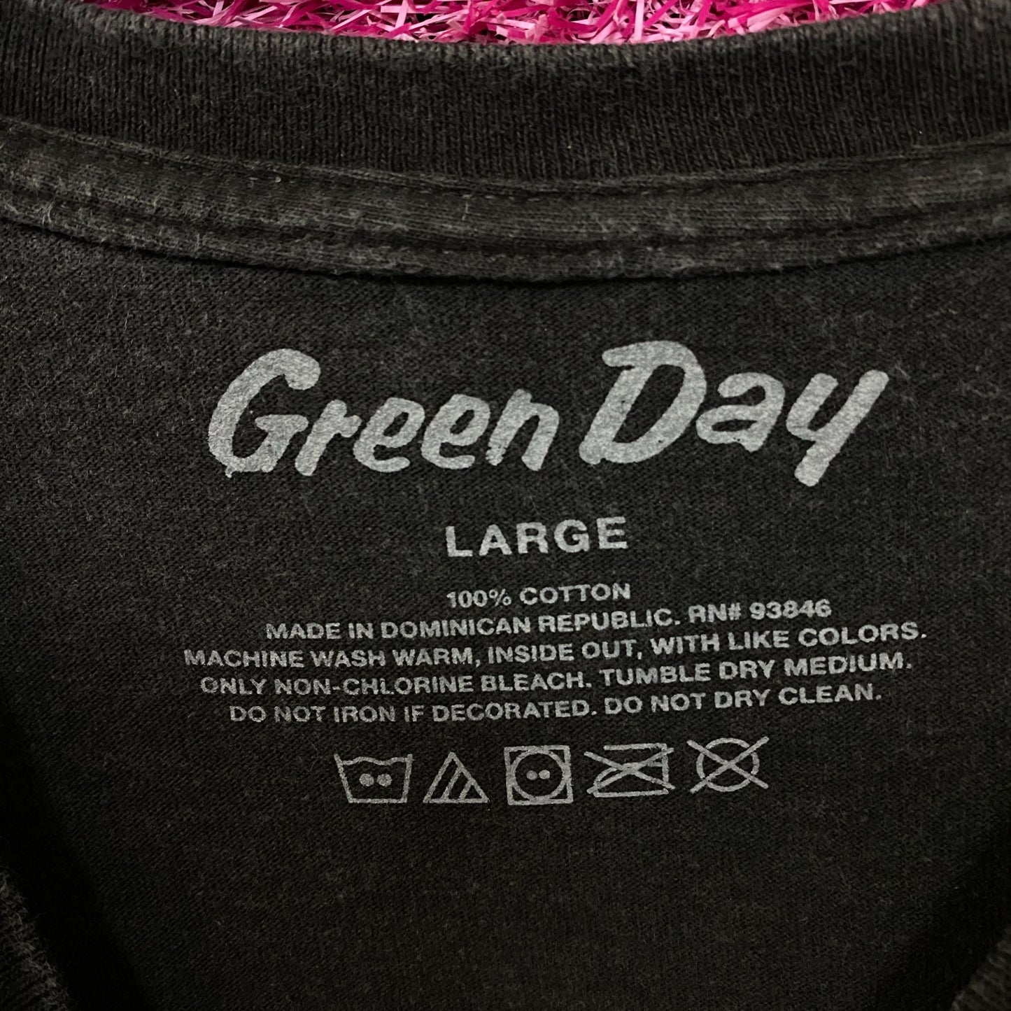 Green Day Yellow Pick - Nimrod Album Rock Band T-Shirt Large