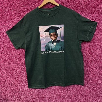 Lil Wayne The Carter 5 Green T-Shirt XL
