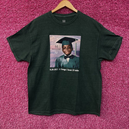 Lil Wayne The Carter 5 Green T-Shirt XL