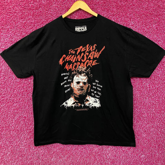 The Texas Chainsaw Massacre Leatherface Horror T-Shirt Size XL