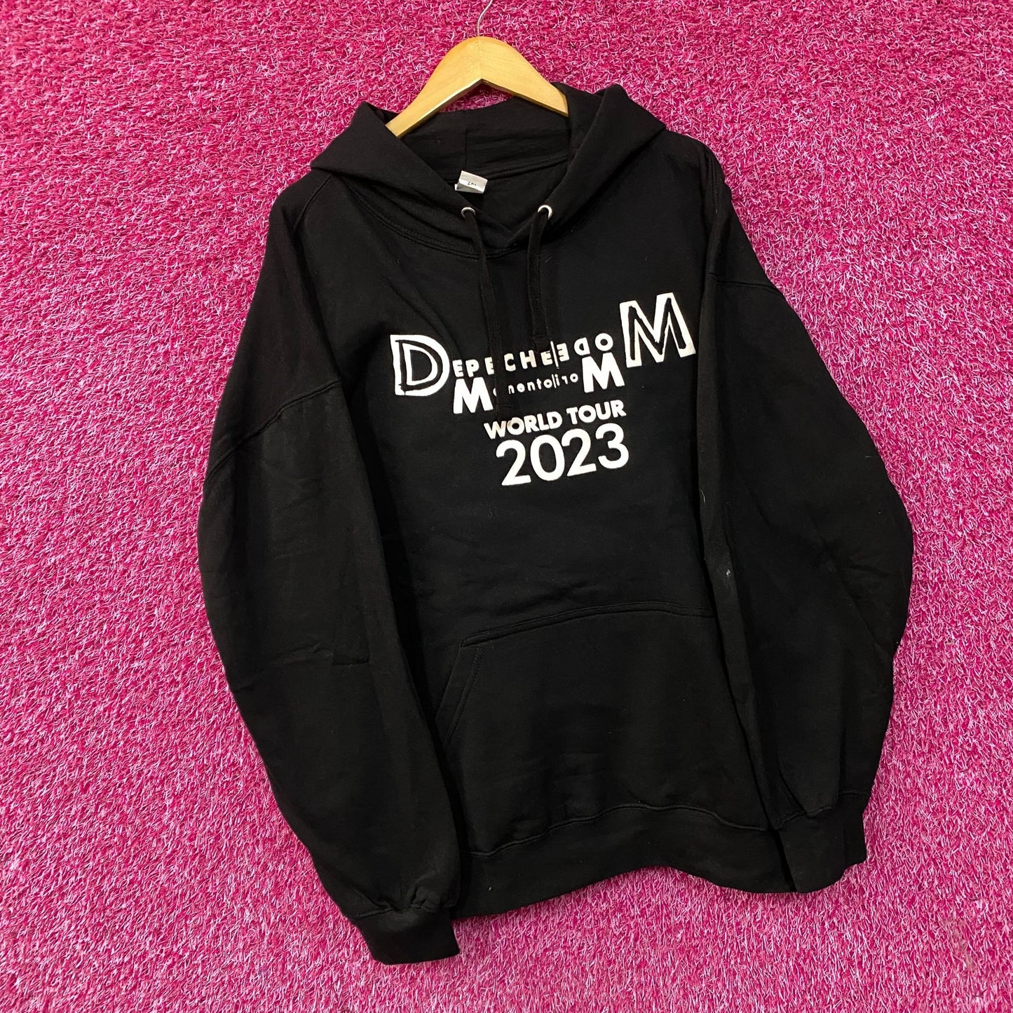 Depeche Mode World Tour 2023 Hoodie size 2XL