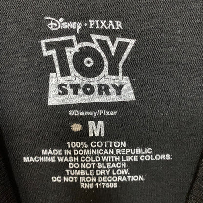 Disney X Pixar Toy Story Distressed Bleach Effect T-Shirt Medium