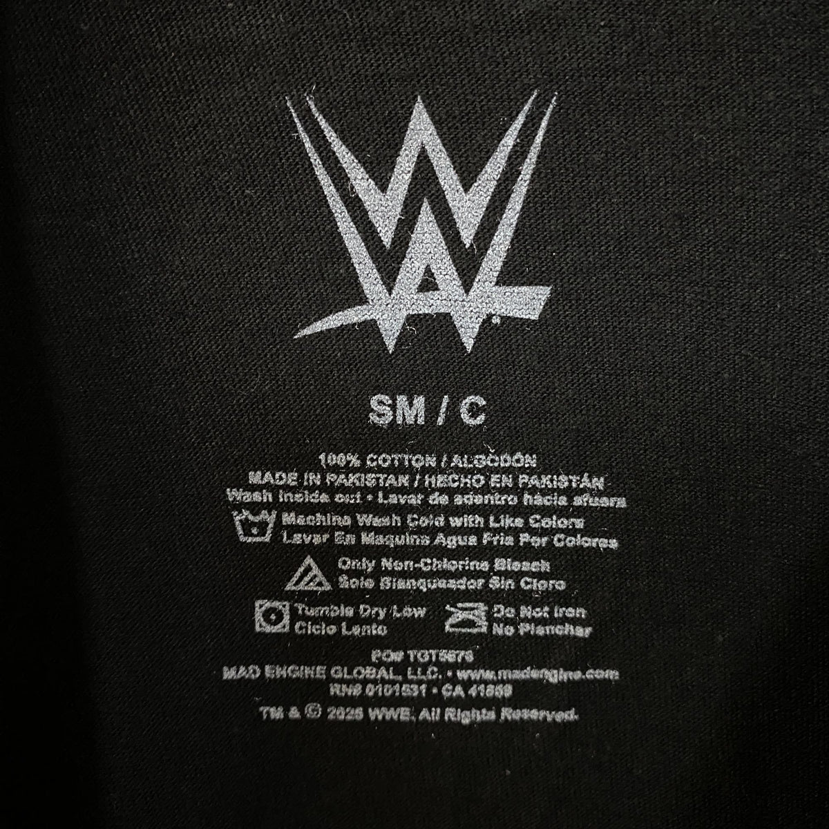 WWE Legends Wrestling Champions Poster T-Shirt Small