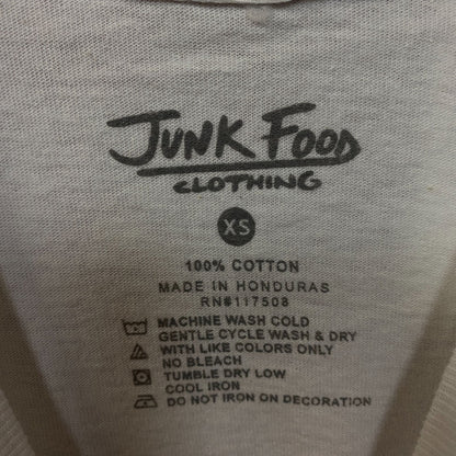 Junk Food Nashville Music City Skyline Vintage Stye Tee XS