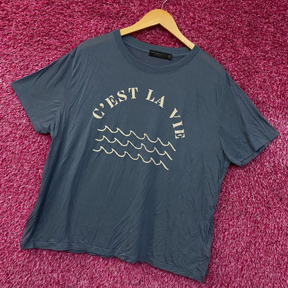Junk Food Clothing C'est La Vie Vintage Tissue Women's Tee 2XL