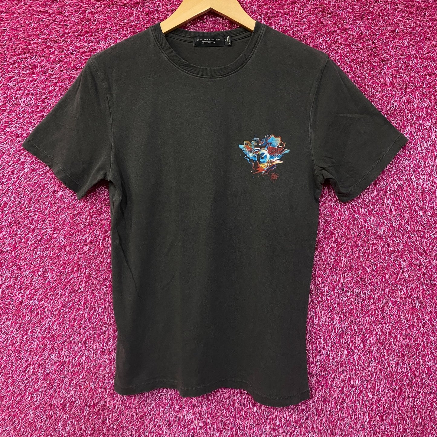 Junk Food Clothing Rick Griffin Flying Eyeball Vintage Tee Small