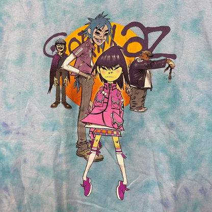 The Gorillaz Phase 1 Celebrity Take Down Rock Tie Dye 2X