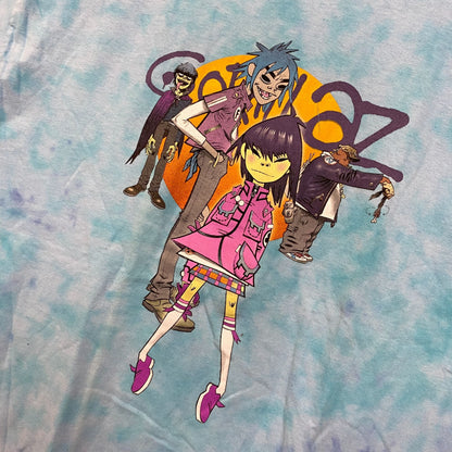 The Gorillaz Phase 1 Celebrity Take Down Rock Tie Dye 2X