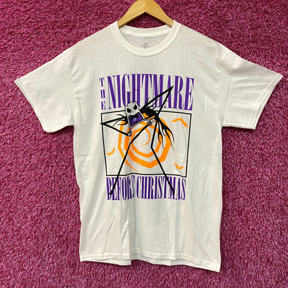 Tim Burton Nightmare Before Christmas Jack Skellington Mad T-Shirt Small