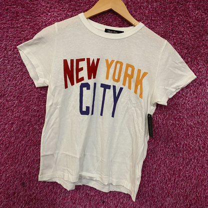 Junk Food Clothing New York City Womens Tshirt size Medium