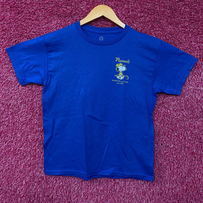 Peanuts "Recreation and Leisure" Snoopy & Woodstock Graphic T-Shirt Large