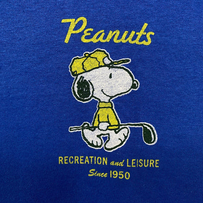 Peanuts "Recreation and Leisure" Snoopy & Woodstock Graphic T-Shirt Large