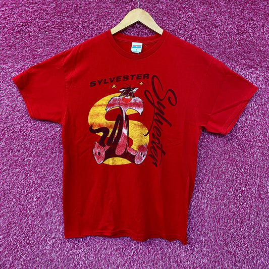 Looney Tunes Sylvester the Cat Cartoon Tshirt size Medium