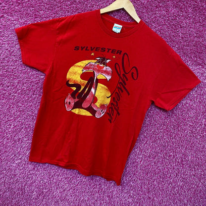 Looney Tunes Sylvester the Cat Cartoon Tshirt size Medium