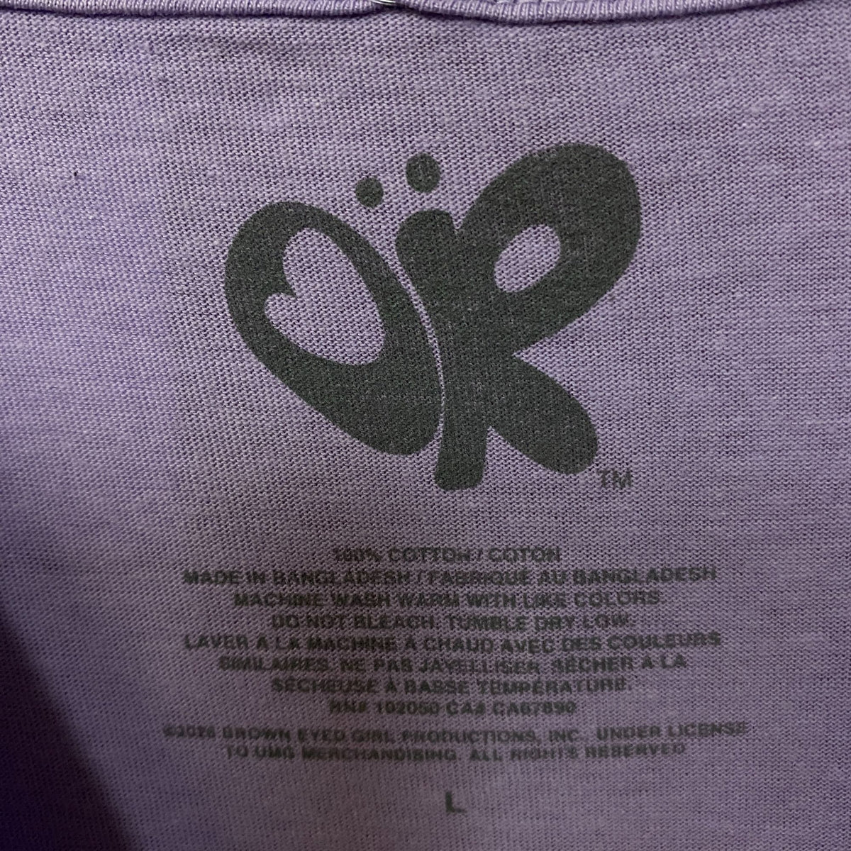 Olivia Rodrigo "Spills Her Guts LIVE!" Graphic T-shirt Large