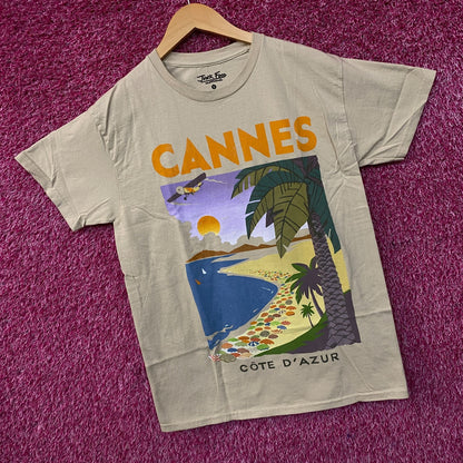 Junk Food Cannes Côte D'Azur Graphic T-Shirt Small