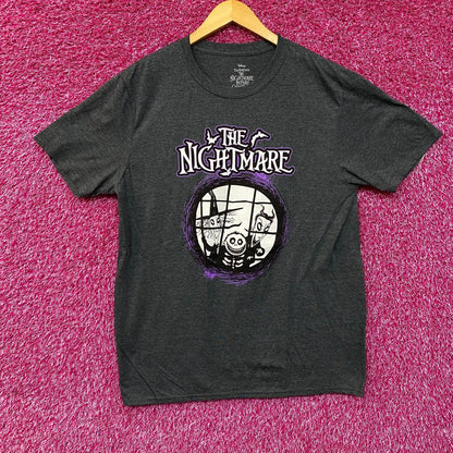 The Nightmare Before Christmas Lock Shock and Barrel T-shirt size Large