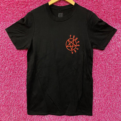 Four Eyes Bondage Hentai Shibari Pentagram Anime T-Shirt Small