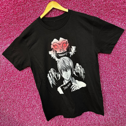 Death Note Light Yagami and Ryuk Shinigami Eyes Anime Tee L