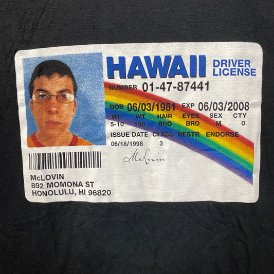 Superbad McLovin ID Graphic Tee XL