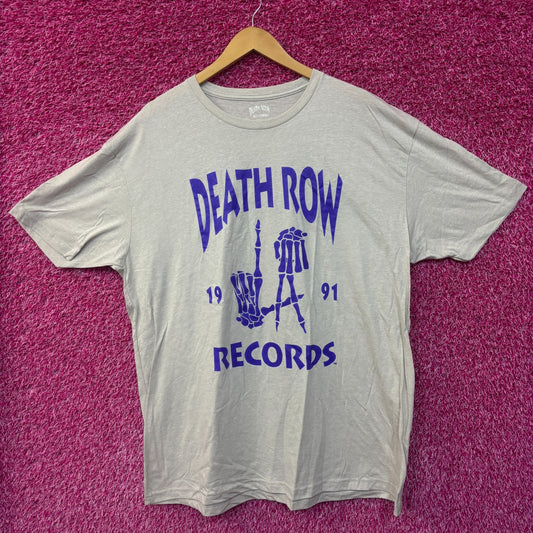 Death Row Records Grim Reaper LA Hands 1991 Hip Hop Tee 2xl
