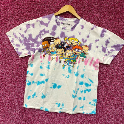 Nickelodeon Rugrats Cartoon Classic Tie Dye T-Shirt Large