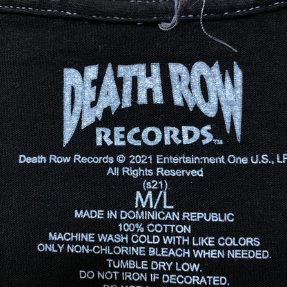 Death Row Records Snoop Doggy Dogg Gin & Juice Rap Tee M/L