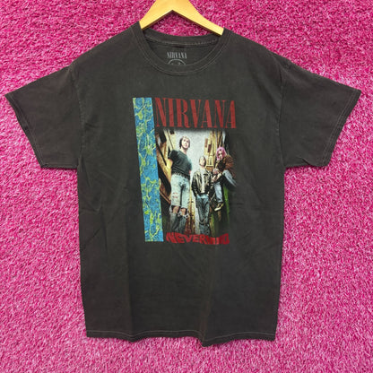 Nirvana Never Mind Live Grunge Tshirt Size Large