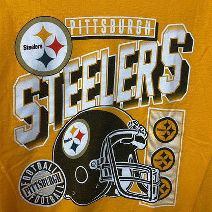Junk Food Pittsburgh Steelers Checkdown Flea Market T-Shirt Small