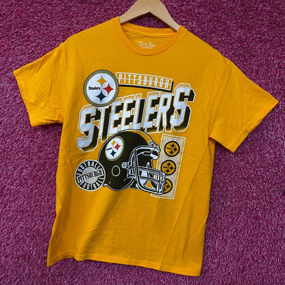 Junk Food Pittsburgh Steelers Checkdown Flea Market T-Shirt Small