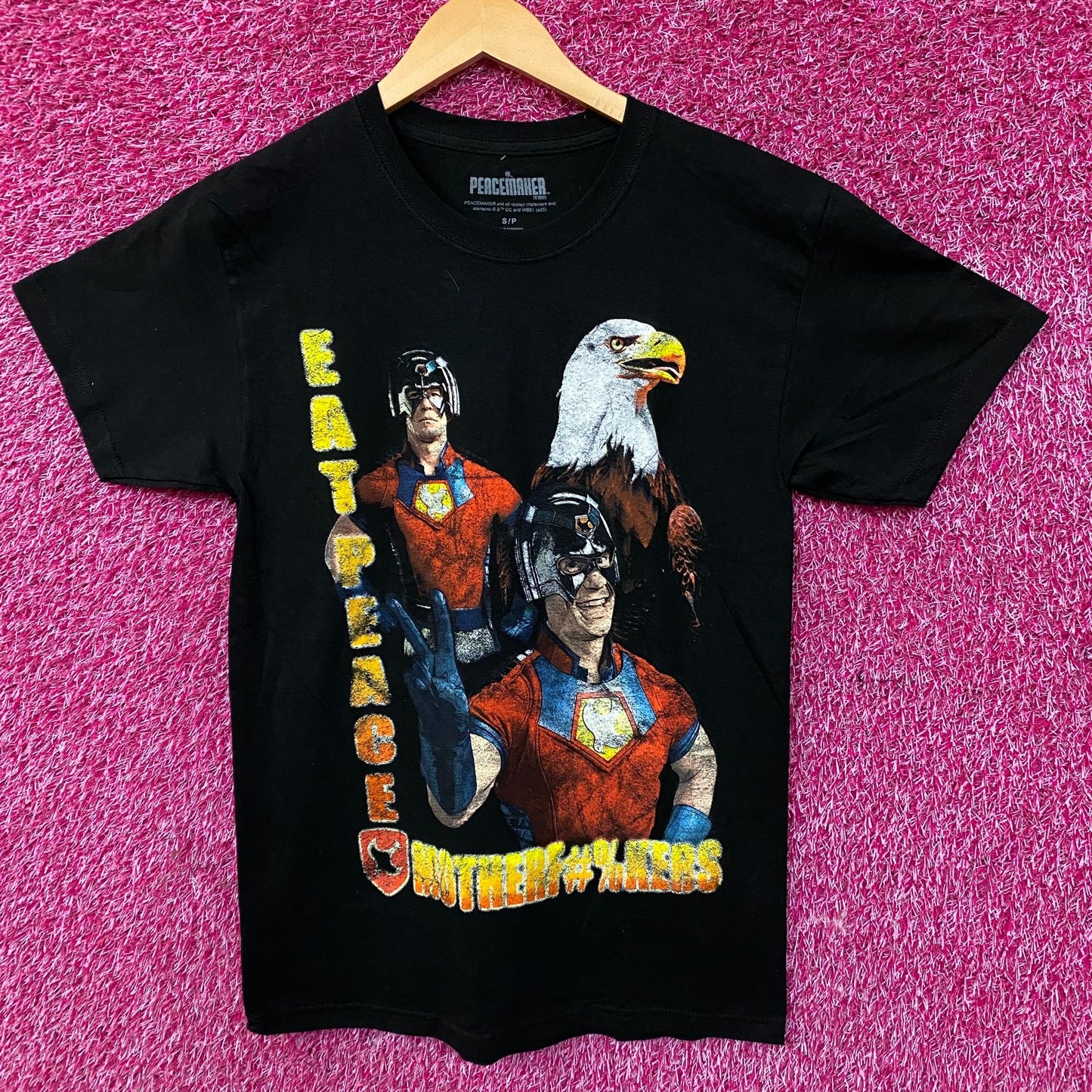 DC Comics Peacemaker "Peace At Any Cost" Graphic T-Shirt Small