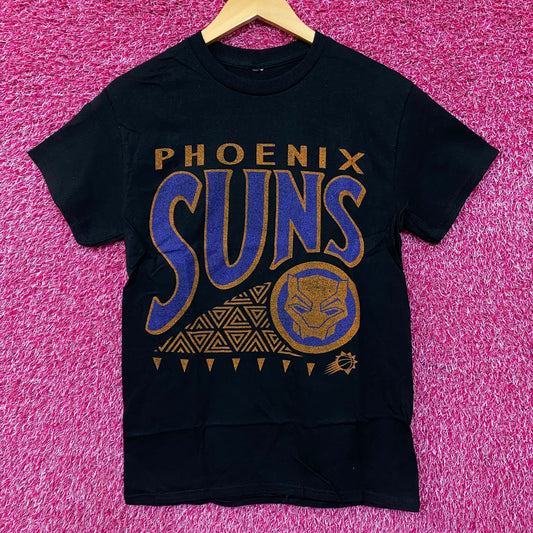 Junk Food Phoenix Suns NBA x Marvel Black Panther Wakanda Forever T-Shirt XS
