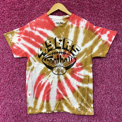 San Francisco 49ers Football Tie-Dye T-Shirt Small