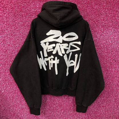 Rihanna R20 "Rhenna" Graphic Pullover Hoodie XL