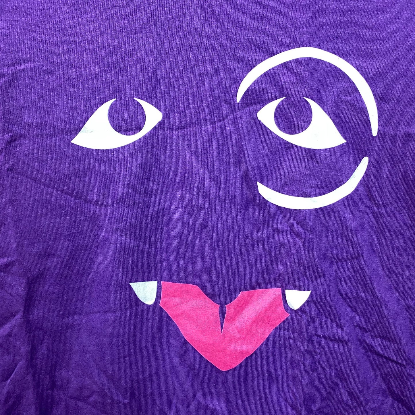 Sesame Street The Count Face Purple T-Shirt XL