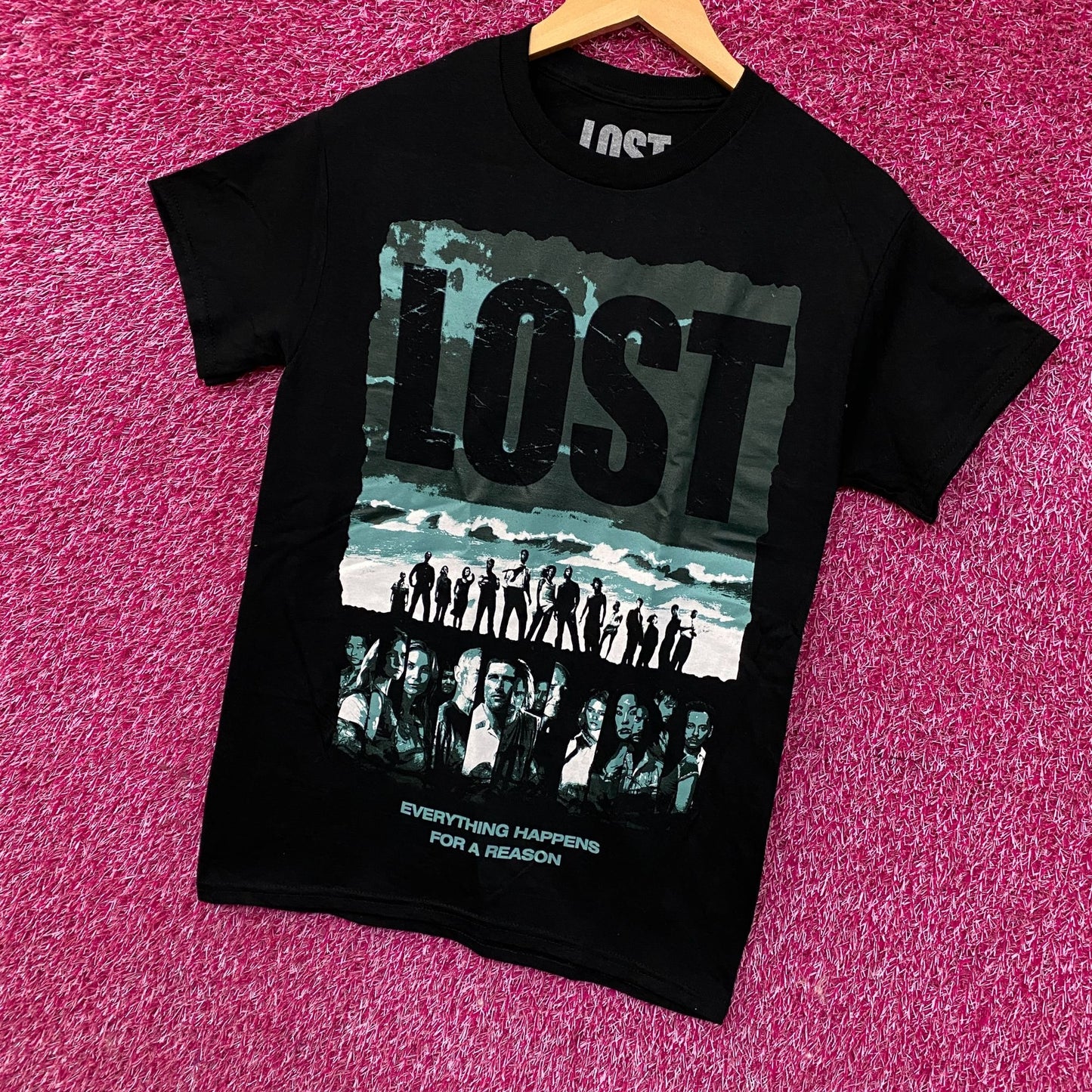 Lost TV Show Poster Tshirt size Small