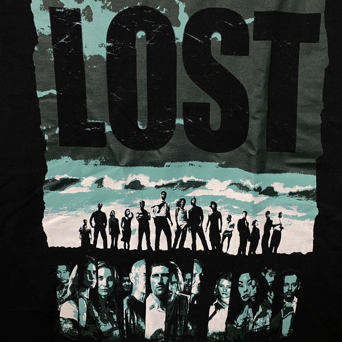 Lost TV Show Poster Tshirt size Small