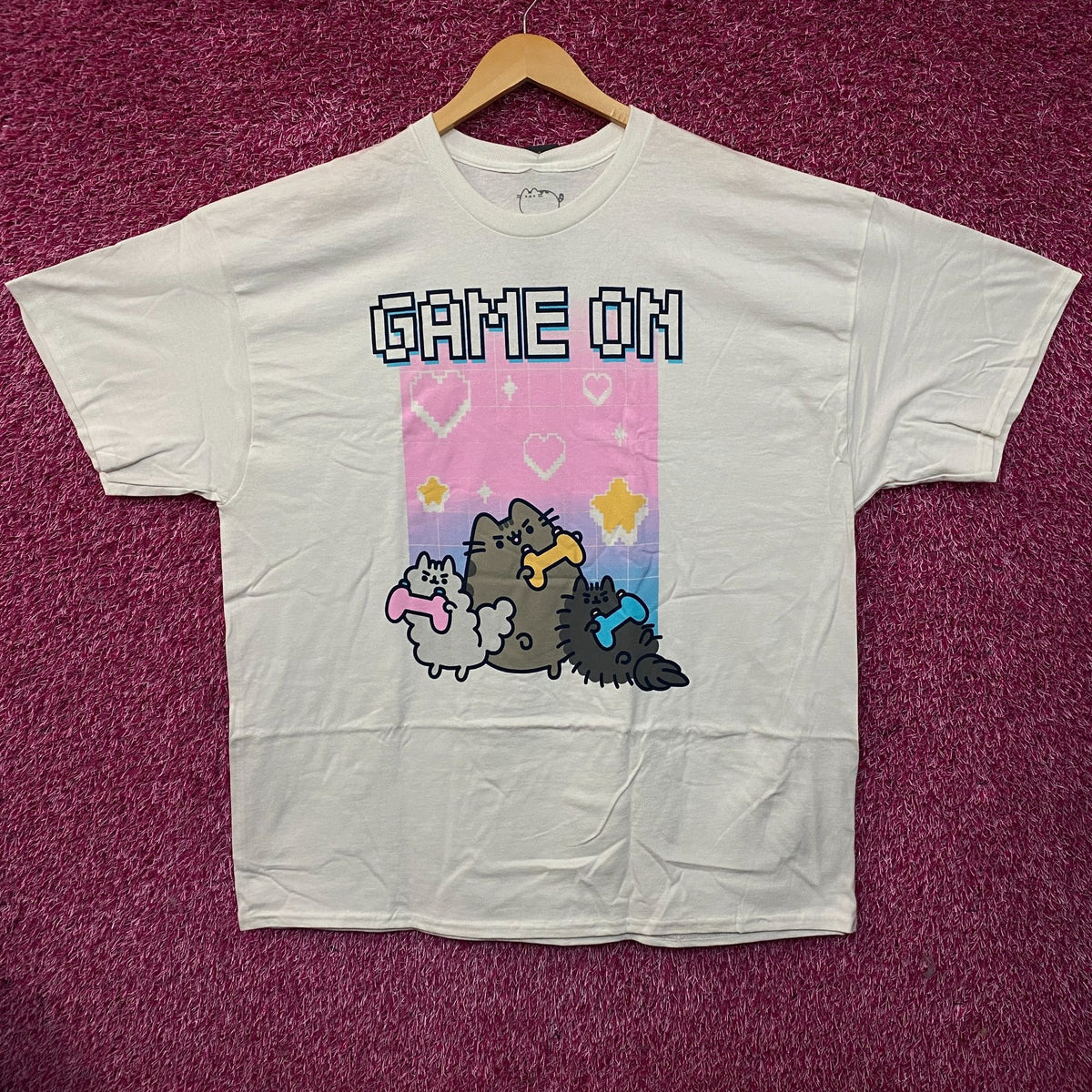 Pusheen "Game On" Graphic T-Shirt 2XL