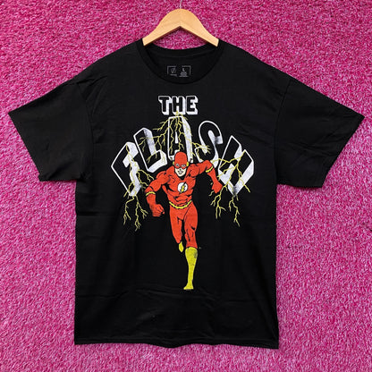 CVLA DC Comics The Flash Running Graphic T-Shirt Large