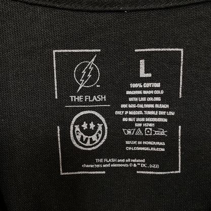 CVLA DC Comics The Flash Running Graphic T-Shirt Large