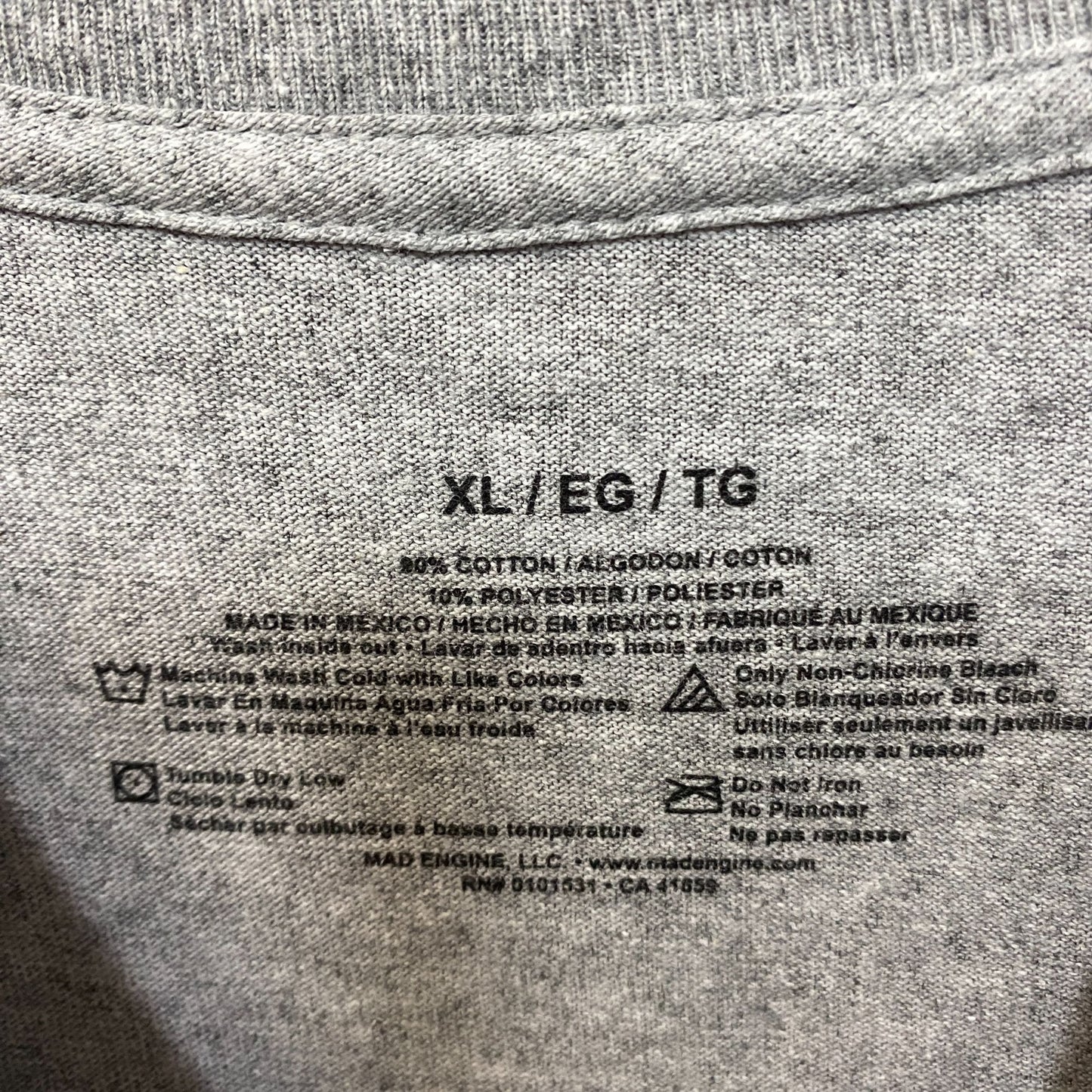 NASA Space Program Patches Graphic Design T-Shirt XL