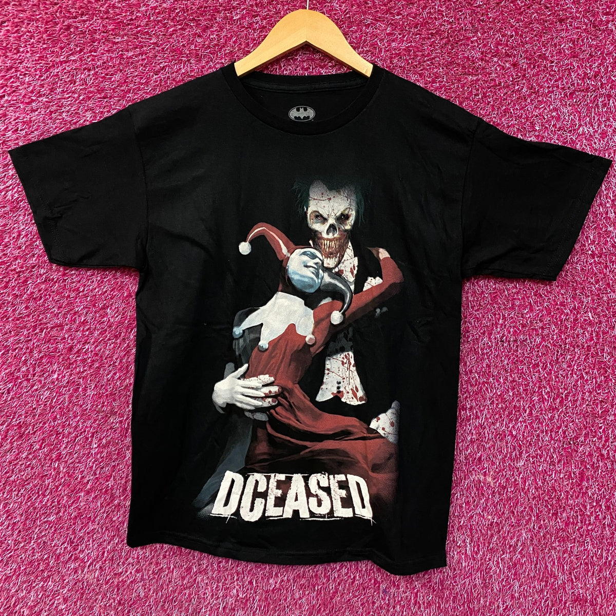 DC Comics Batman DCeased Joker & Harley Quinn Graphic T-Shirt XS