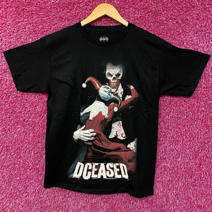 DC Comics Batman DCeased Joker & Harley Quinn Graphic T-Shirt XS