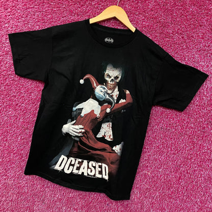 DC Comics Batman DCeased Joker & Harley Quinn Graphic T-Shirt XS