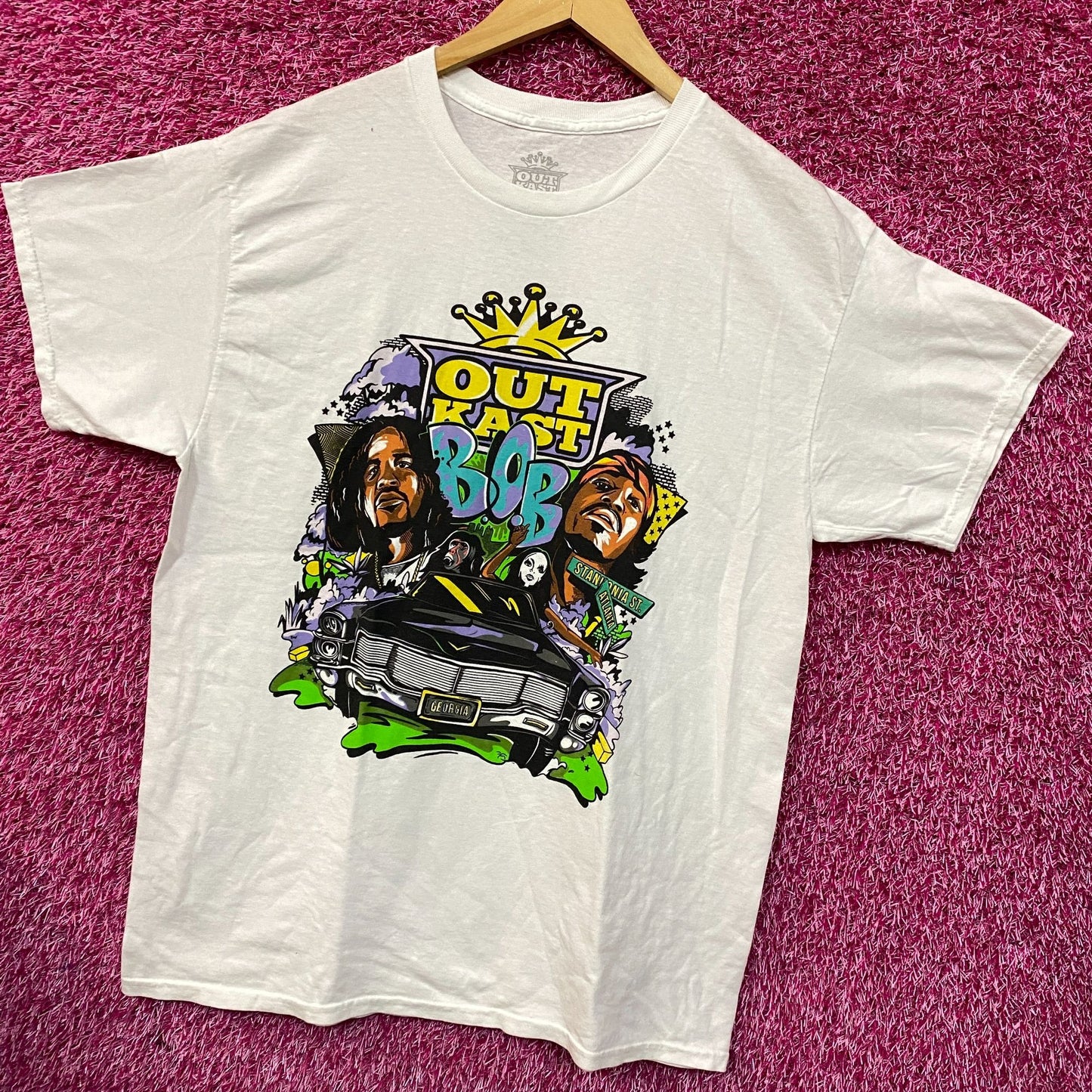Outkast B.O.B. Big Boi & André 3000 Graphic T-Shirt Medium