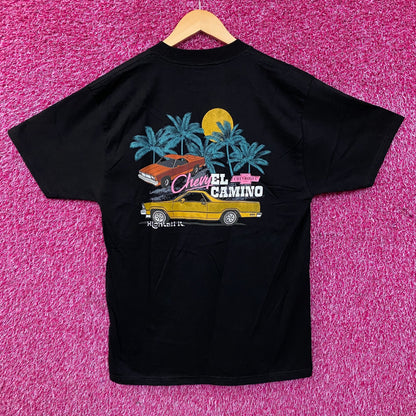 Chevrolet Hightail It Chevy El Camino Sunset Promotional T-Shirt Medium