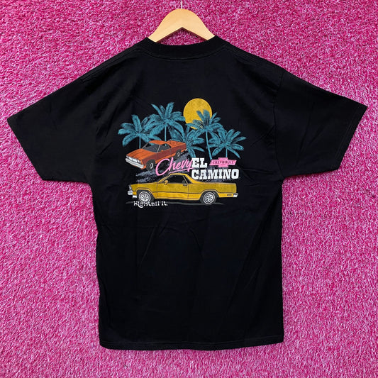 Chevrolet Hightail It Chevy El Camino Sunset Promotional T-Shirt Medium