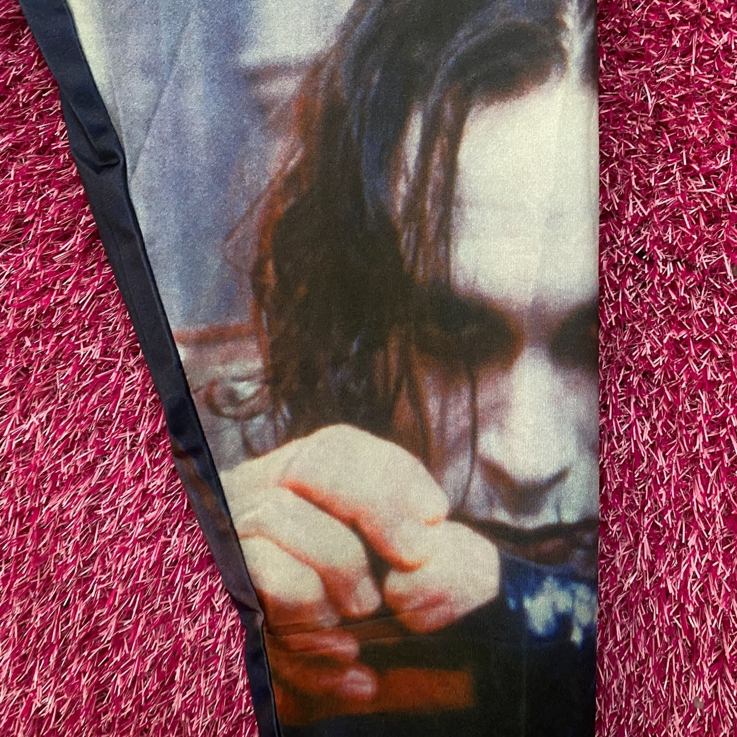 The Crow Brandon Lee As Eric Draven Stretch Leggings XL