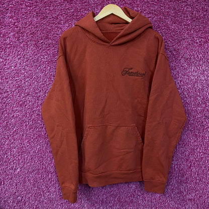 Famehouse Goods & Services Embroidered Corporate Merch Hoodie Large